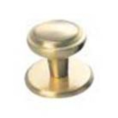 Pomo Puerta Plano Fercrom 801-Bronce