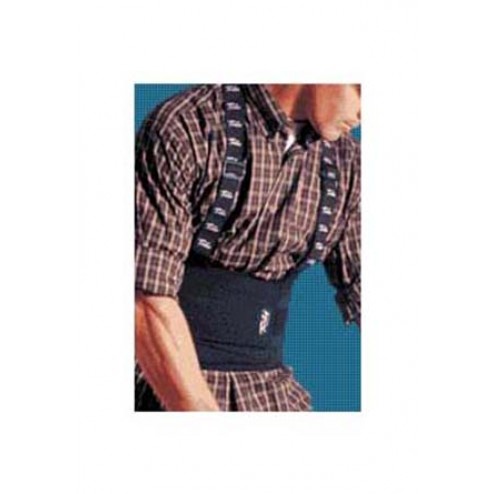 Faja Turbo Track Negra con Tirantes Turbo T L