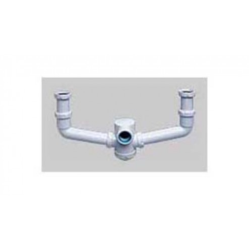 Sifon Doble Extensible Horizontal Racor S-7 1 1/2