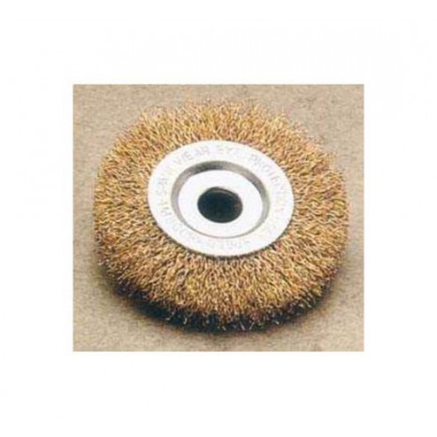 Cepillo Disco Pua Latónada Orificio 13mm Jaz Diam.75/0,30