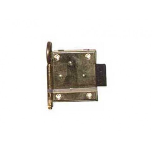 Cerradura Sobreponer Para Mueble Latón Lim 207/25 Llave Zamac A42