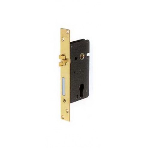 Cerradura Lar S/Cilindro Golpe Silencioso y Llave Tecnolock 883/50 Izquierda Inox Mate