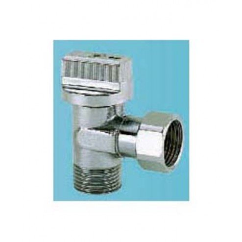 Valvula Escuadra America Corta 3/82x3/8" Tuerca Loca