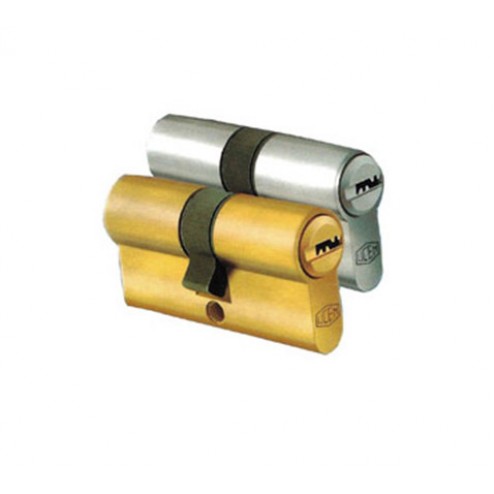 Cilindro 2000 Doble Embrague Niquel Llave Puntos Ucem 33X38