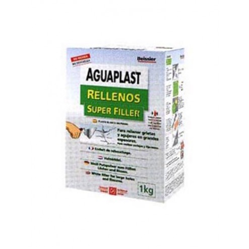 Aguaplast Rellenos Tapagrietas 1 Kg Polvo