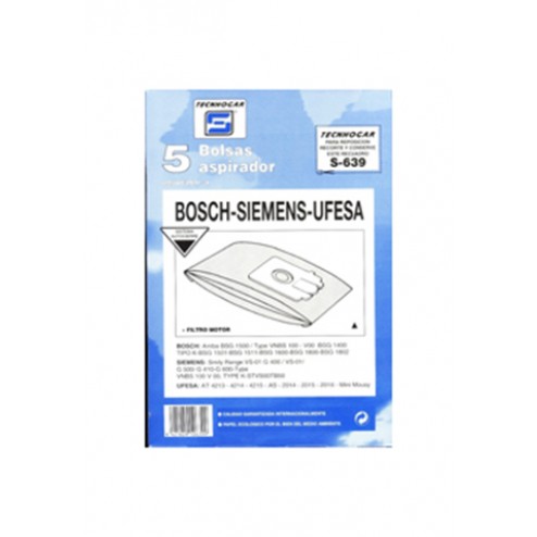 Bolsa Aspirador Ufesa 5 Uds
