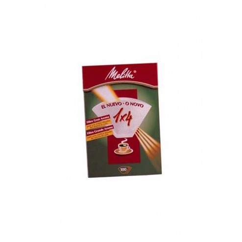 Papel Filtro Cafetera Melitta 1x4/40