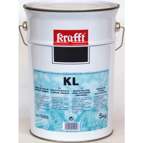 Grasa de Litio Kl de Engrase General Krafft 5 Kg