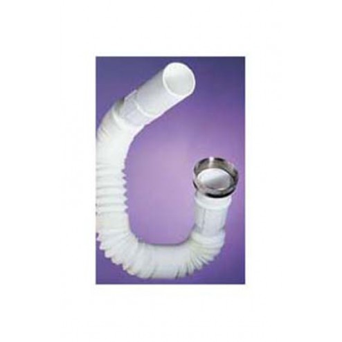 Manguito Sifon Extensible 30 A 80cm Racord Metalic 32- 1"1/4