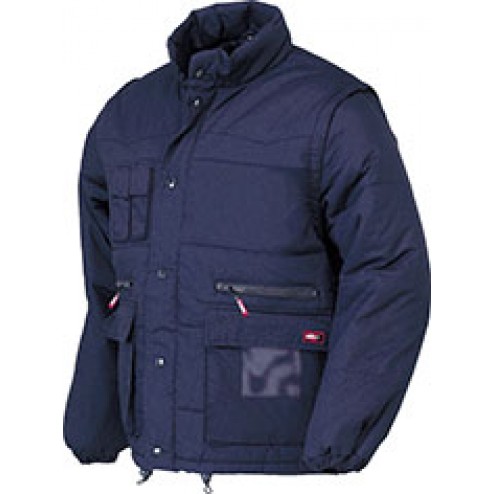 Chaqueta Polar Mangas Desmontables Issa T Xl Azul 
