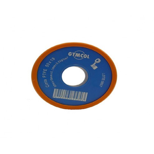 Cinta Ptfe Gymcol (Teflon) 50 Mx19mmx0,1