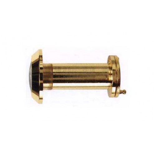 Mirilla 200º Superviewer con Tapa Pedret Diam.14mm 35-55 Larga Dorada