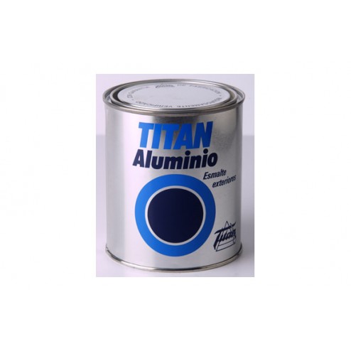 Esmalte Aluminio Exteriores Titan 125 ml