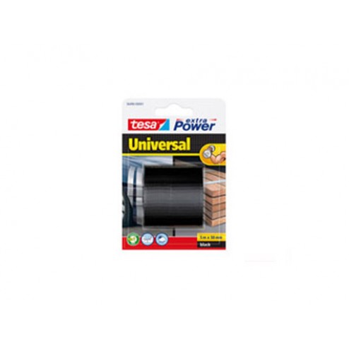 Cinta Americana Extra Power Negra Tesa Tape 5 Mx50mm