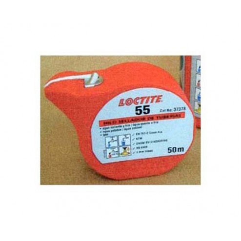 Hilo Sellador Profesional Tuberias 55 Loctite 50 M