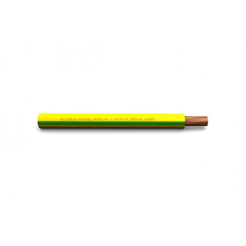 Cable Conexión H07V-K Cpr Ascable 1x1,5 Amarillo / Verde
