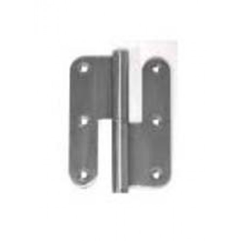 Pernio Inox C/Redondo 421/813 95x70x3 Izq