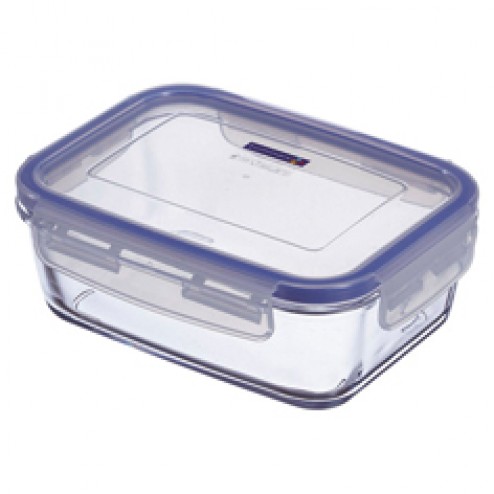 Hermetico Vidrio Rectangular 197 Cl 22x16x7 cm