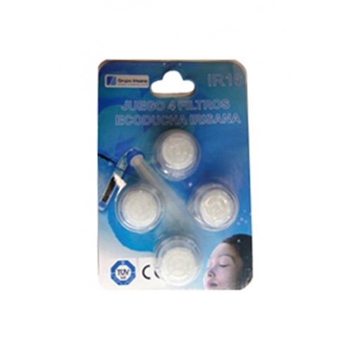 Filtro Ecoducha Irisana 4 Uds