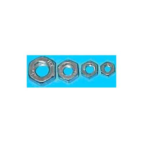 Tuerca Hexagonal Zinc. Din-934 (48 Uni) Fer M-4