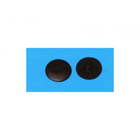 Embellecedor Plástico Tornillo 15 Uds Diam. 5mm - Marron