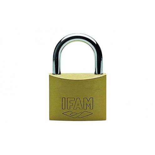 Candado Latón K Arco Normal Ifam 15mm Llaves Iguales