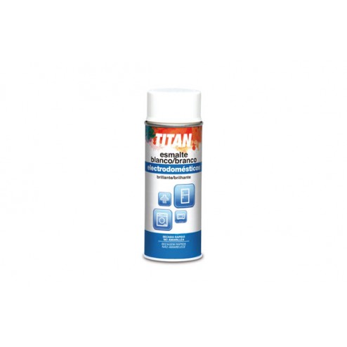 Esmalte Electrodomestico Spray Blanco Titan 400 ml 