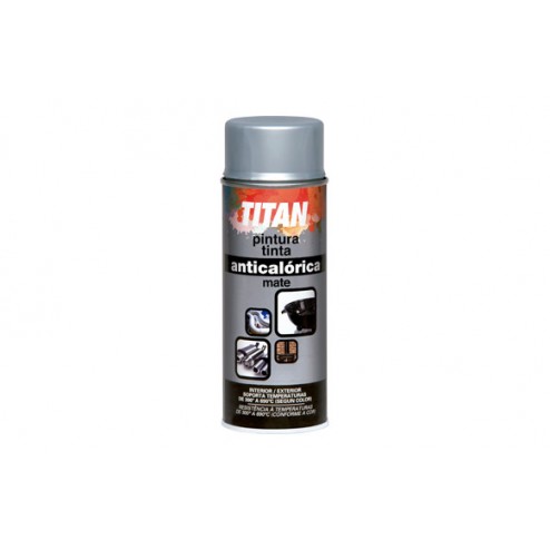 Pintura Anticalorica Spray Titan 400 ml Aluminio