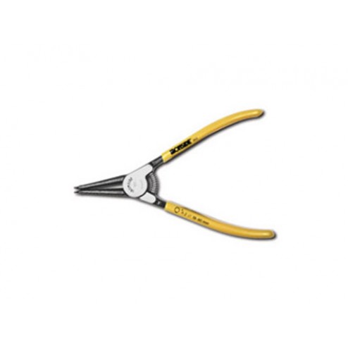Alicate Para Arandelas Exteriores Boca Recta 180mm A2 Mango Recubierto de Pvc
