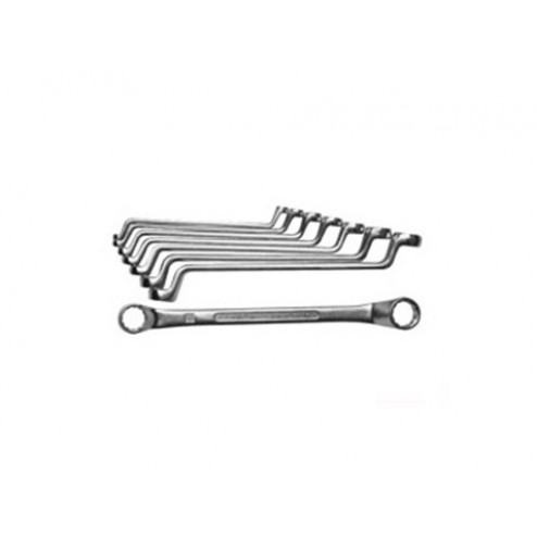 Llave Estrella Acodada, Juego de 8 Piezas Cr / V Ironside de 6x7 A 20x22mm.