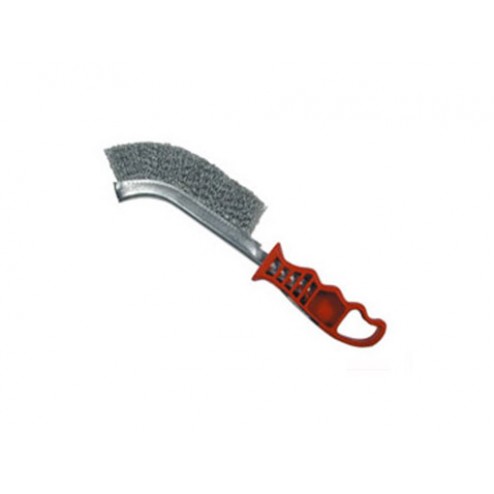 Cepillo Manual Universal Mango Rojo Ironside Puas de Acero