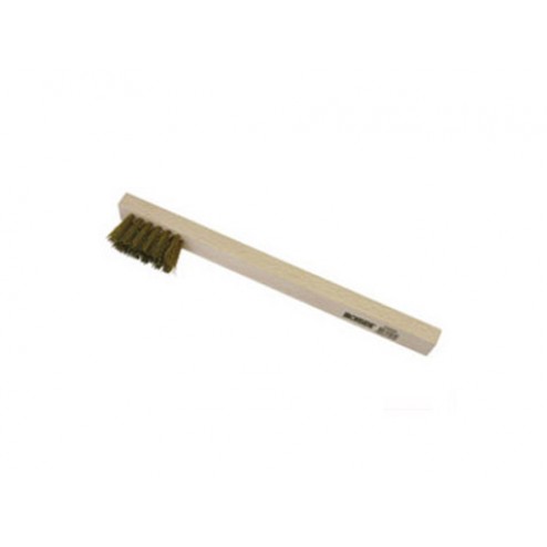 Cepillo Para Bujias Latón Ondulado Ironside 3 Hileras 0,15mm.