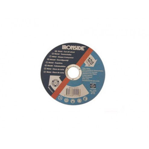 Disco Corte Acero/Inox Ironside 115x1x22mm