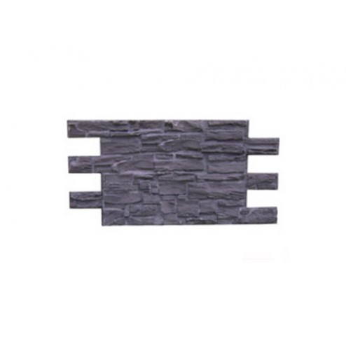 Panel Piedra Pyrenean 1,2X0.60m Negra