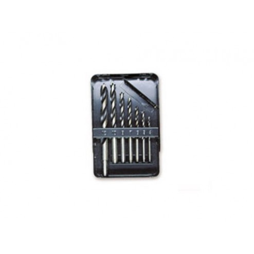 Broca Para Madera 3 Puntas Juego 7 Piezas Ironside Diam.4-5-6-7-8-10-12