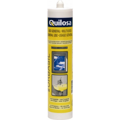 Silicona Orbasil K-86 Blanca Quilosa Profesional 300 ml 