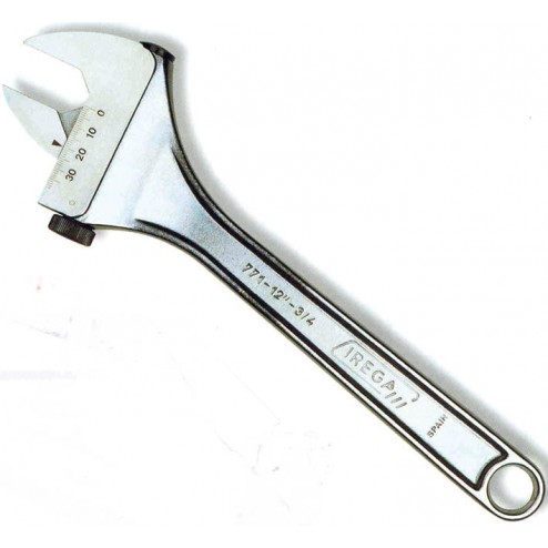 Llave Ajustable Moleta Lateral Irega 6"Cb-3/8