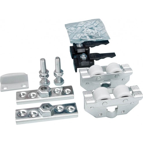 Conjunto Instalacion Aluminio Natural Nk80 1,6 M