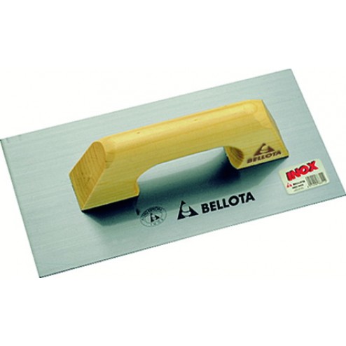 Llana Lisa Inox Mango Madera Bellota 300x150mm