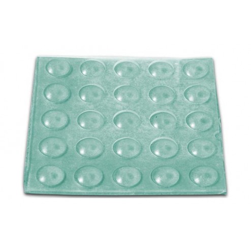 Gota Protectora Adhesiva Transparente Brinox Diam.9x2mm 25 Uds