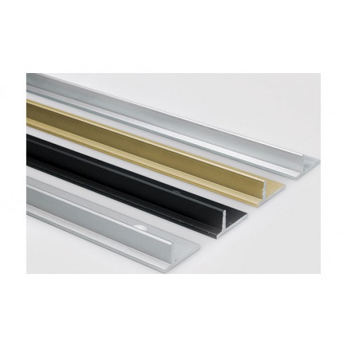 Perfil Aluminio Plata Superior/Inferior Roll25/45 Klein 3 M
