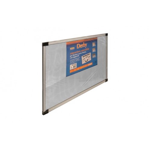 Mosquitera Extensible Fibra Vidrio Bazar 40X50-092. Blanco