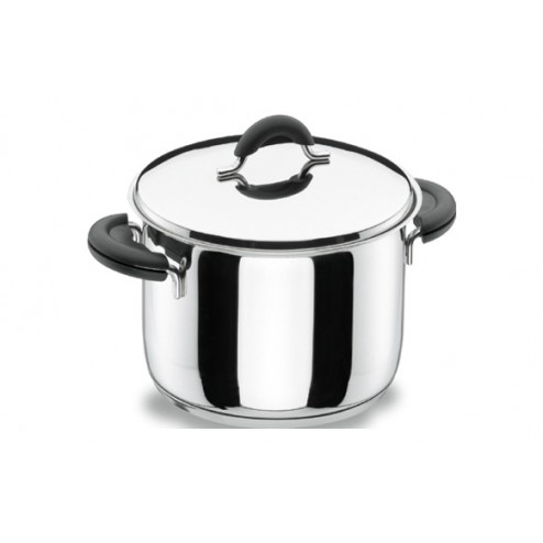 Olla Recta con Tapa Inox Ladycor 22 cm Nova