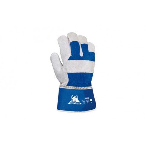 Guante Americano Serraje Lona 2ª Juba T 9 Azul/Gris 