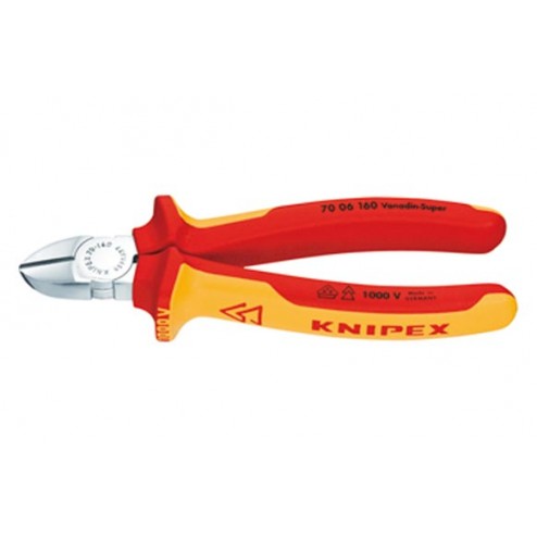 Alicate Corte Diagonal Vde Knipex Premium 180mm