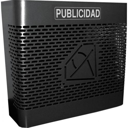 Cesta Publicidad Btv 00331 Negro