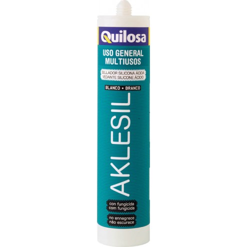 Silicona Aklesil Blanco Quilosa 280 ml 