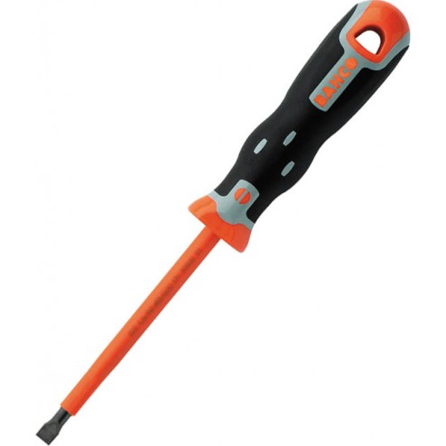 Destornillador Aislo Tekno Punta Recta Bahco 8x175