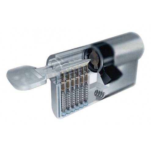 Cilindro Doble Embrague Laton Llave Puntos Kylate 30-40