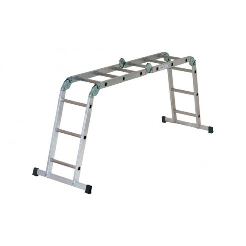 Escalera Multiple Aluminio Multipla Gierre 4x3 Peldaños